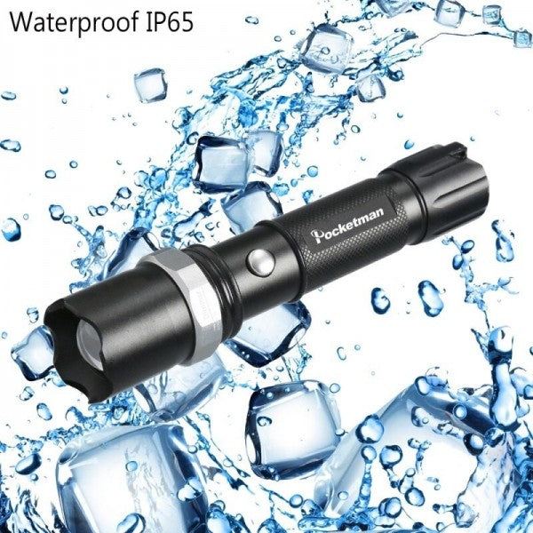 Lanterna 5000 Lumens Recarregável