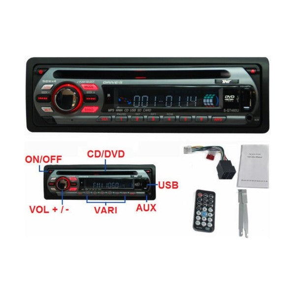 Autorádio DVD/CD 1DIN