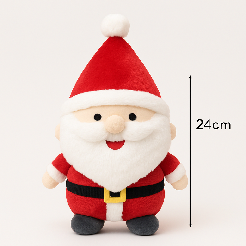 Peluche Pai Natal Fofinho 24cm