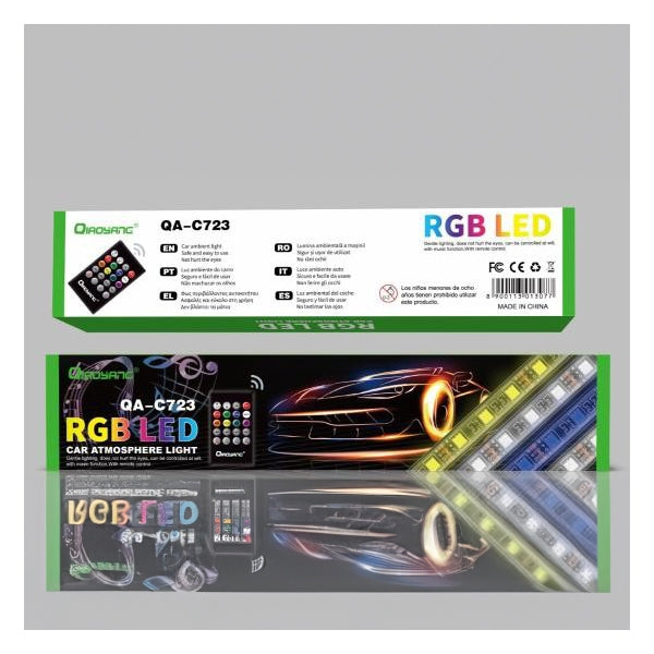 Fitas LED RGB para Carro