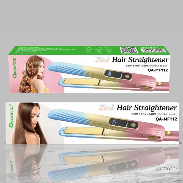 Prancha de Cabelo 2-em-1