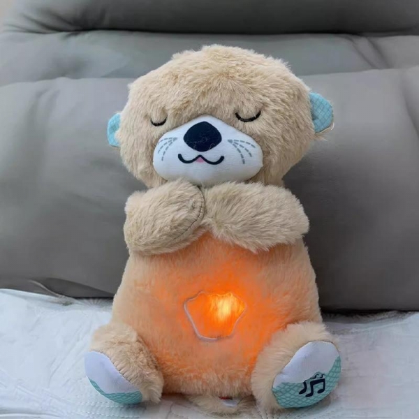 Peluche de Dormir com Luz e Som