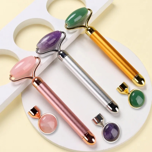Rolo Facial Jade Vibratório