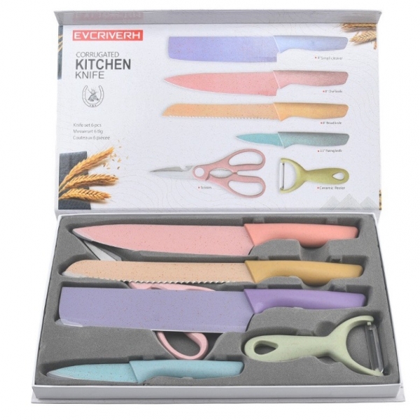 Set de Facas Pastel 6 Peças