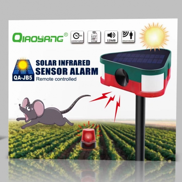 Repelente Solar de Animais com Sensor